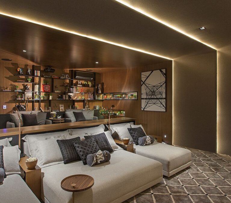 Home Cinema e Home Theater da Campinas Decor para você se inspirar