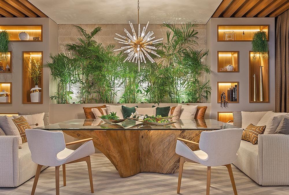 Sala de Jantar, Sala de Estar, Sala dos Amigos e Living da Campinas Decor para você se inspirar